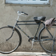 A Chinese worker's bicycle in Addis Ababa, Ethiopia.